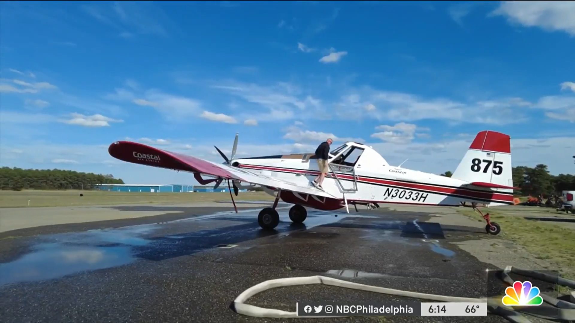 Dan Phillips with Tanker 875 in New Jersey 2023